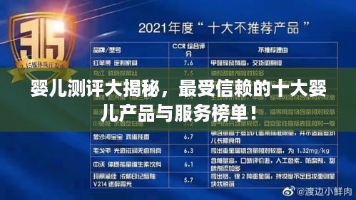 婴儿测评大揭秘，最受信赖的十大婴儿产品与服务榜单！